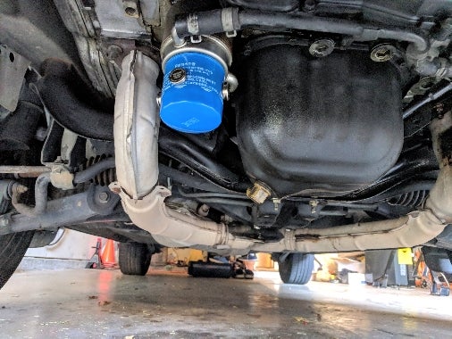 2007 SUBARU FORESTER OIL FILTER LOCATION visual data 3