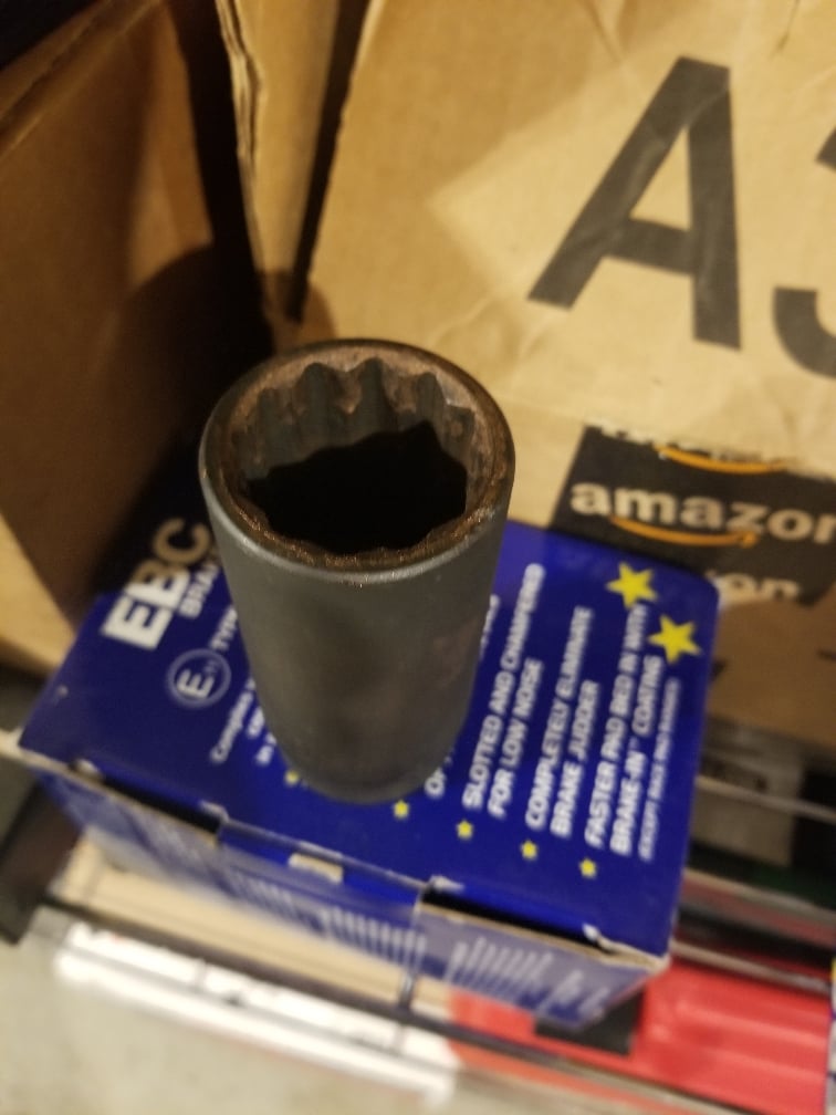 Rear axle nut size Toyota Nation Forum