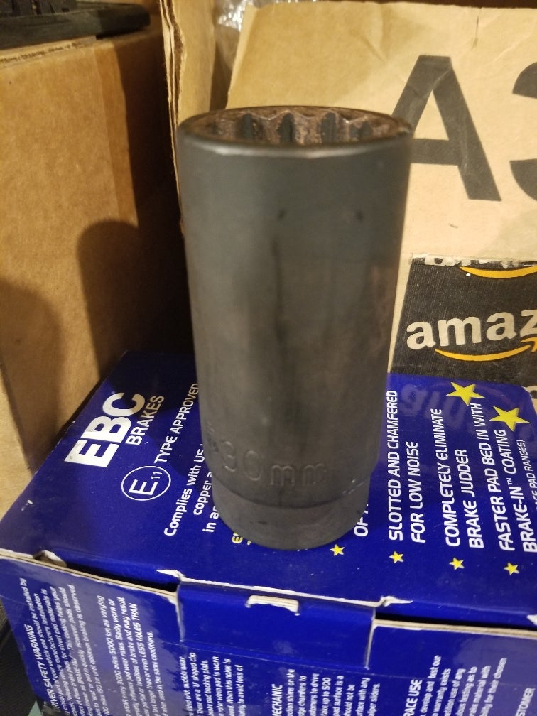 Rear axle nut size Toyota Nation Forum