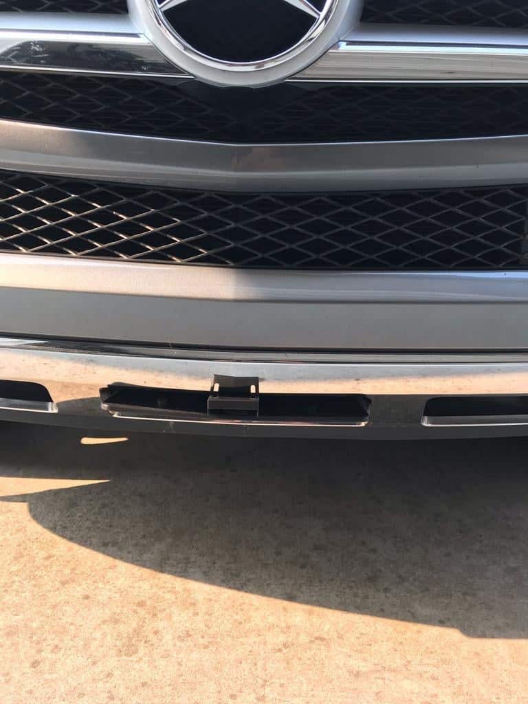 Tow Hook License Plate Bracket Replacement for GLK GLC GLA 2010-2020 C E Tow Hook License Plate Bracket Replacement for GLK GLC GLA 2010-2020 C E