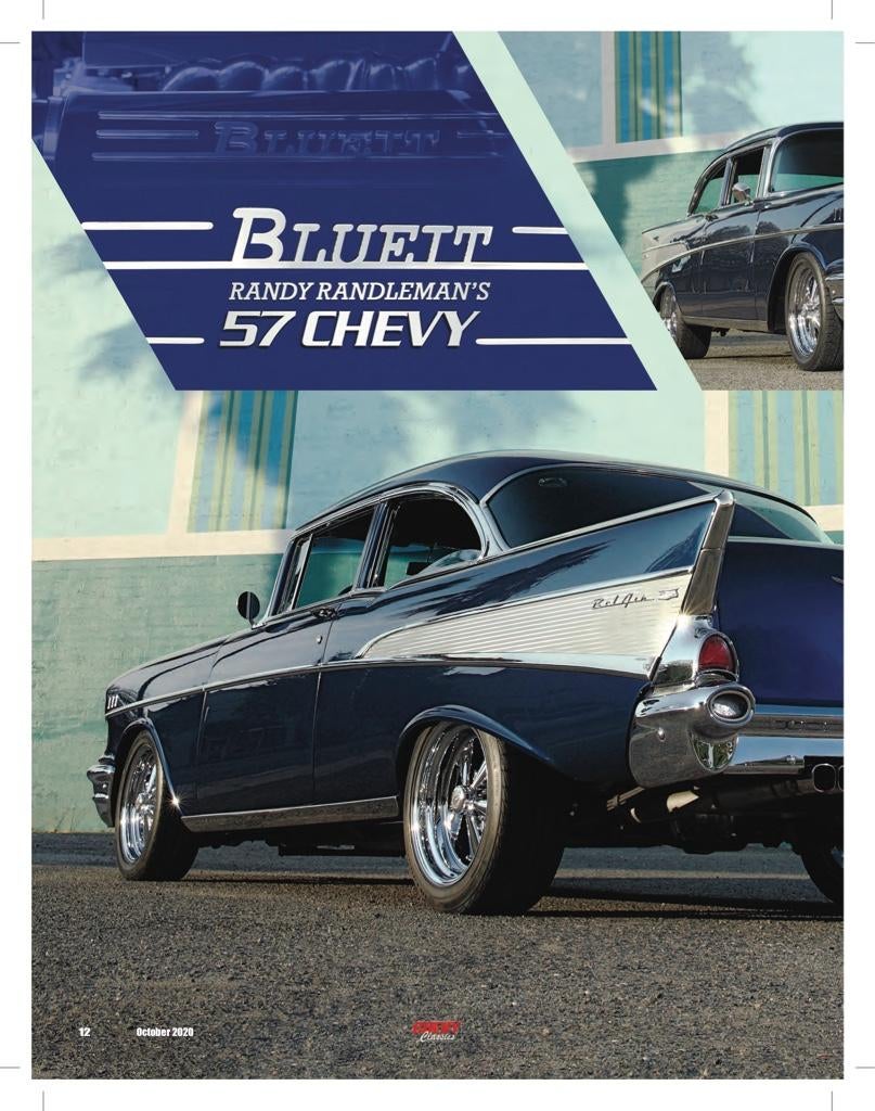 Ended up in Eckler’s Magazine for October Chevy Tri Five Forum