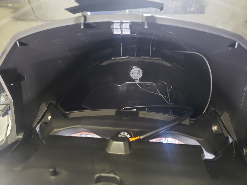 Glovebox extension / cell phone holder SkiDoo Snowmobiles Forum