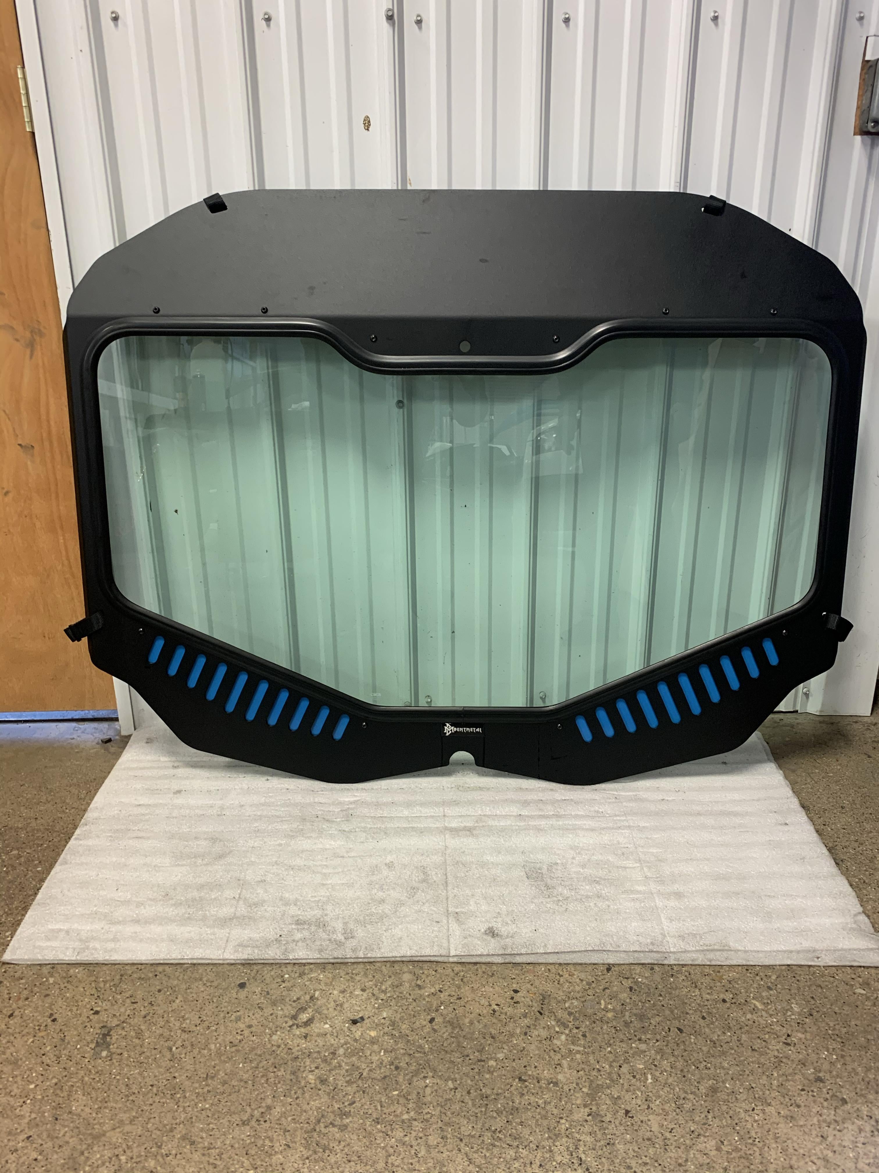Bent Metal windshield w EMP wiper CanAm Maverick Forum