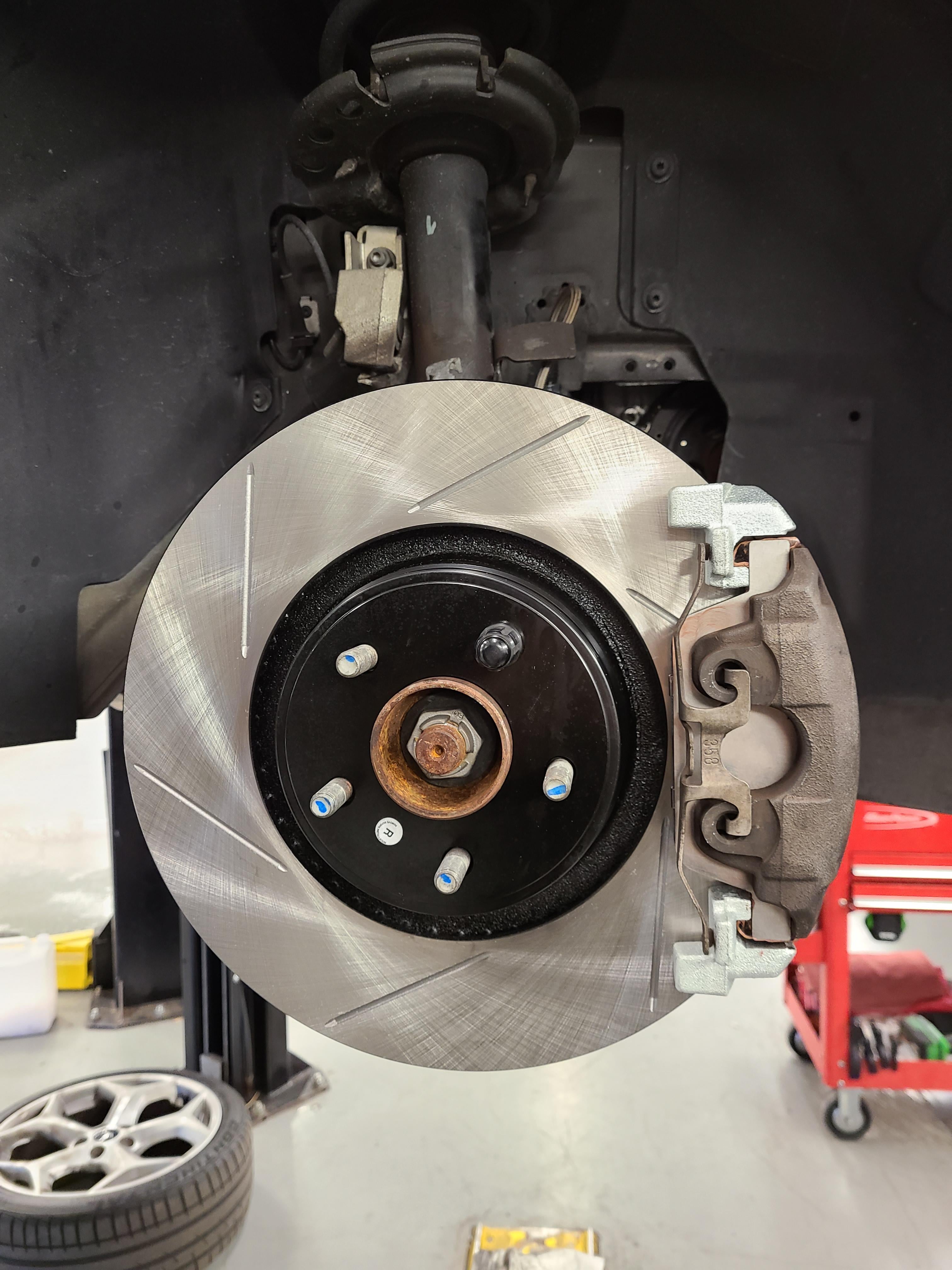 FS TCE Titanium Pad Shims for ST 12.6" rotors Ford Focus ST Forum