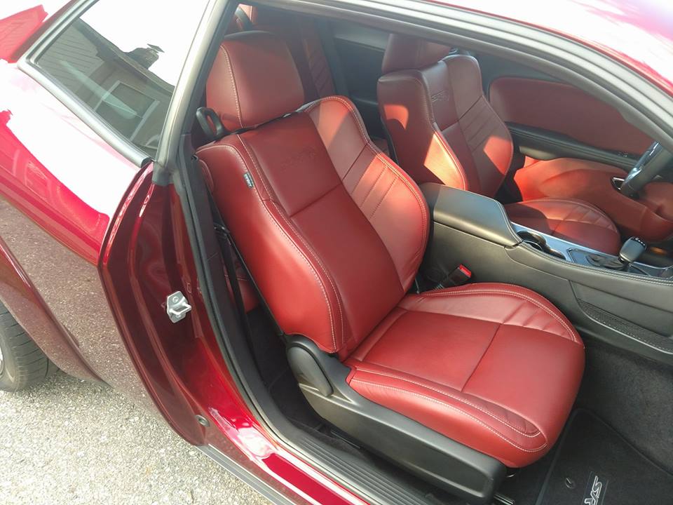 Demonic red seat 2021 laguna leather SRT Hellcat Forum