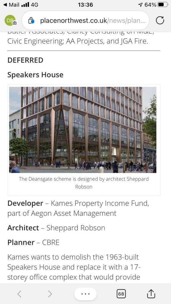 Speakers House Deansgate 69m 17 fl Approved Page 7 SkyscraperCity Forum