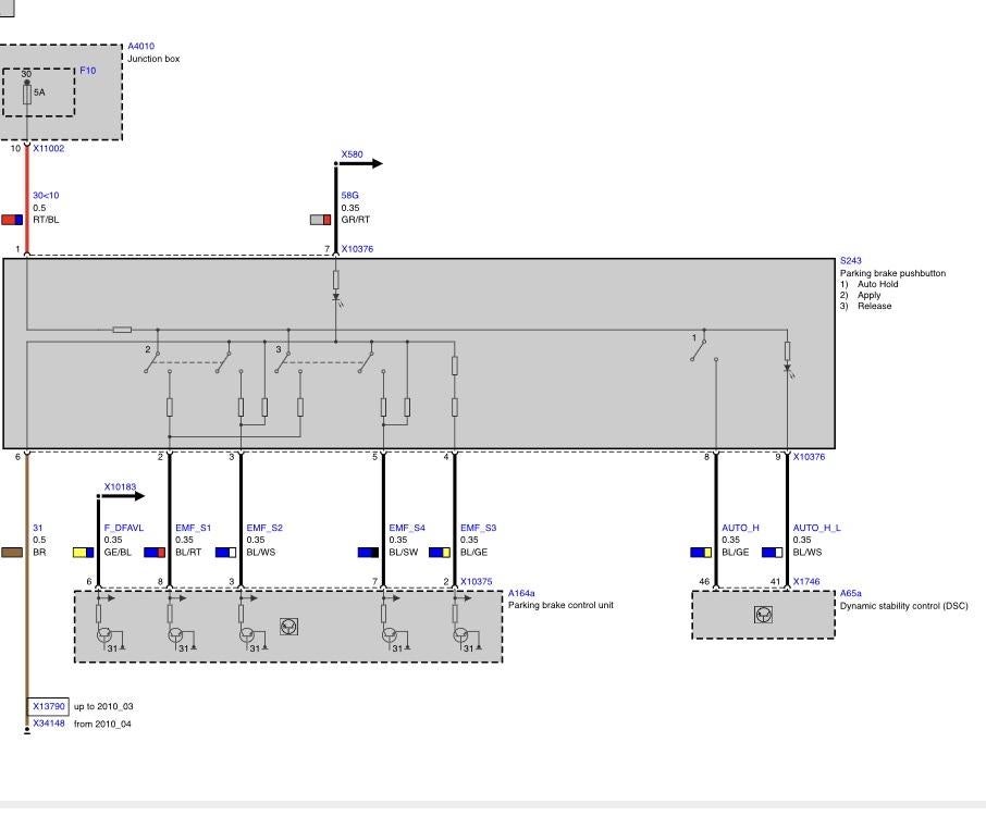 Parking brake wiring | BMW Forum - BimmerFest BMW Forums