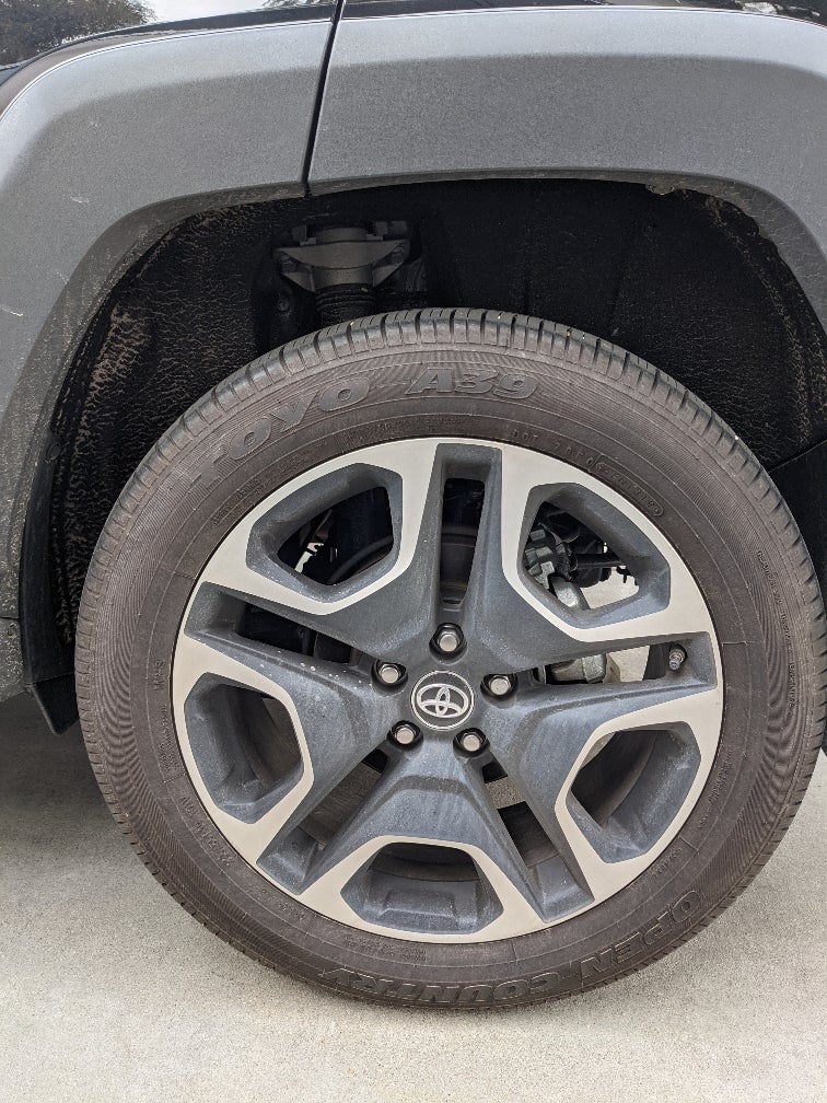 FS - 235/55R19 OEM Toyo Open Country A39 (8k miles, 15 Months old ...