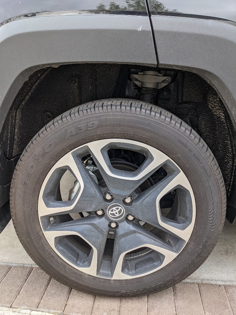 FS - 235/55R19 OEM Toyo Open Country A39 (8k miles, 15 Months old ...