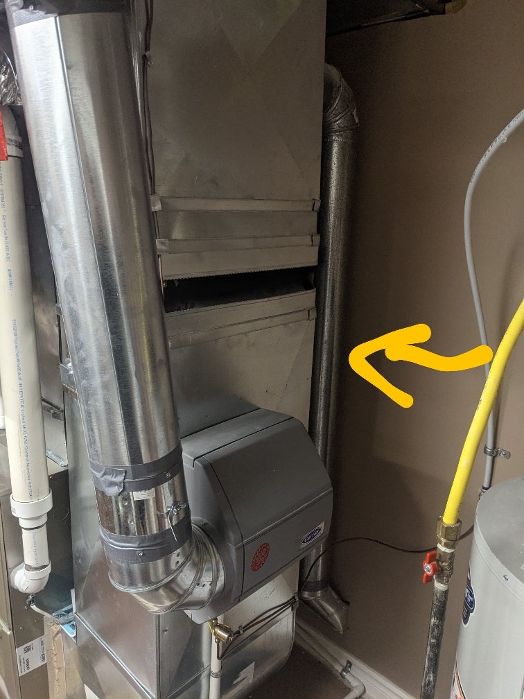 Possible to tie bathroom vent into air exchanger exhaust | DIY Home ...