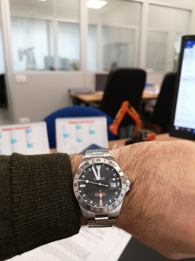 Olko Steinhart Ocean 39 Vintage GMT Special OLKO Edition - initial ...