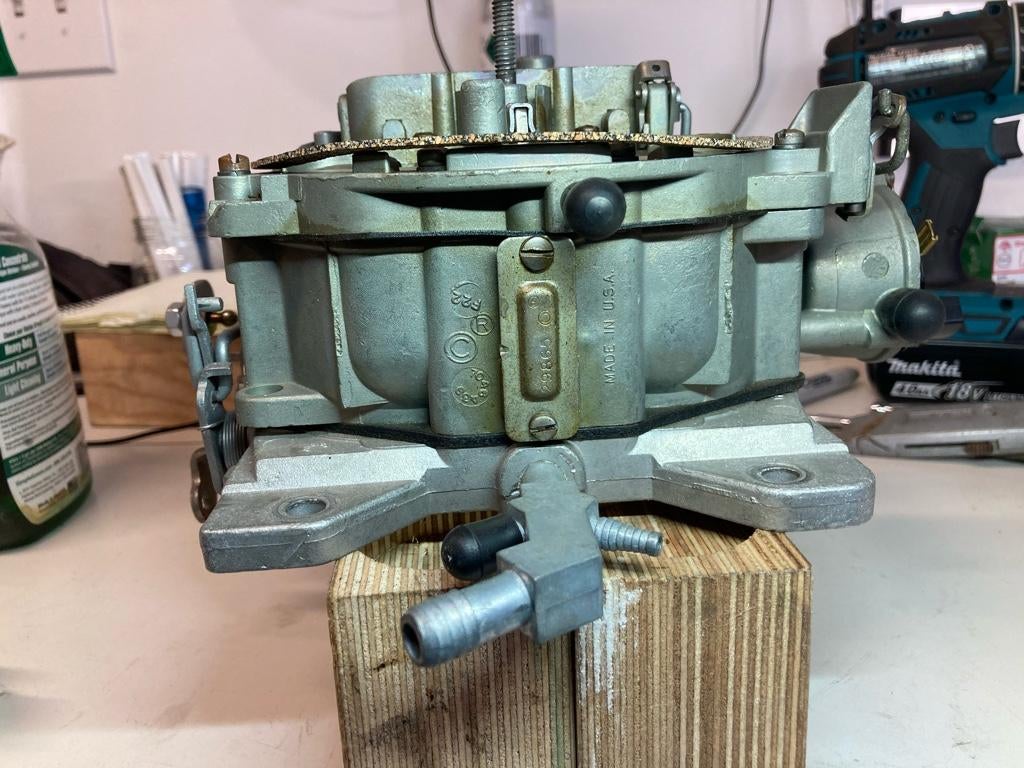 Quadrajet Float too High? Firebird Nation