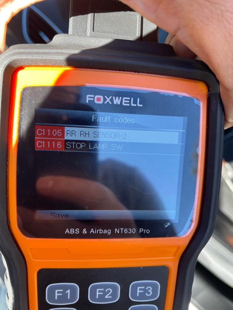 Awd system Error, Abs light on, chassis system control error Infiniti