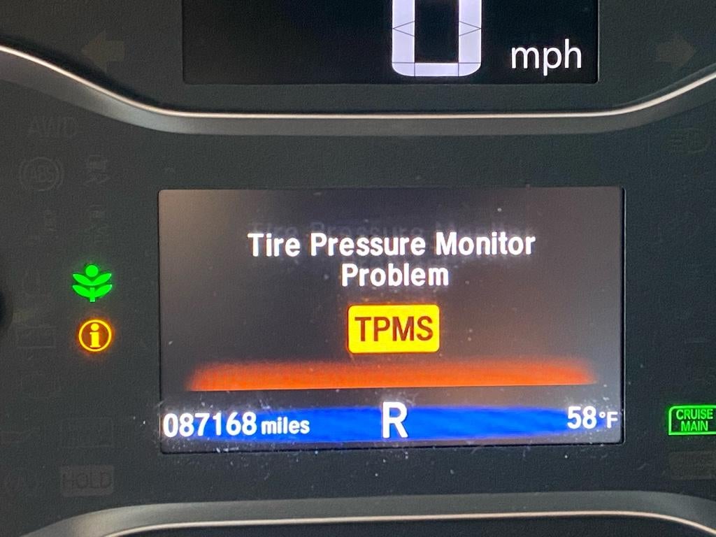 TPMS Problem Code Honda Ridgeline Owners Club Forums