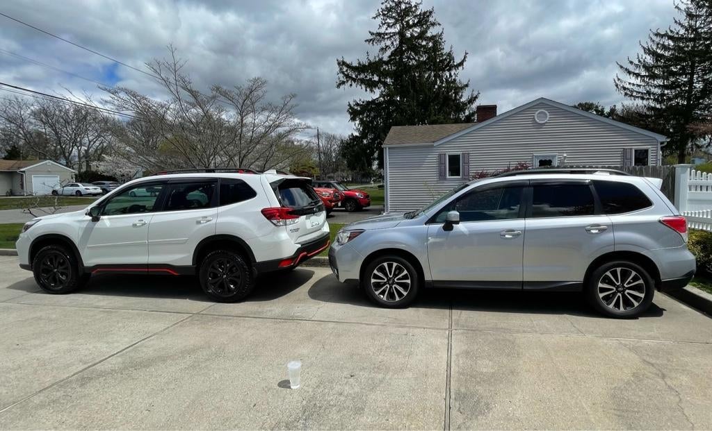 2021 FORESTER SPORT TIRE PRESSURE visual data 8