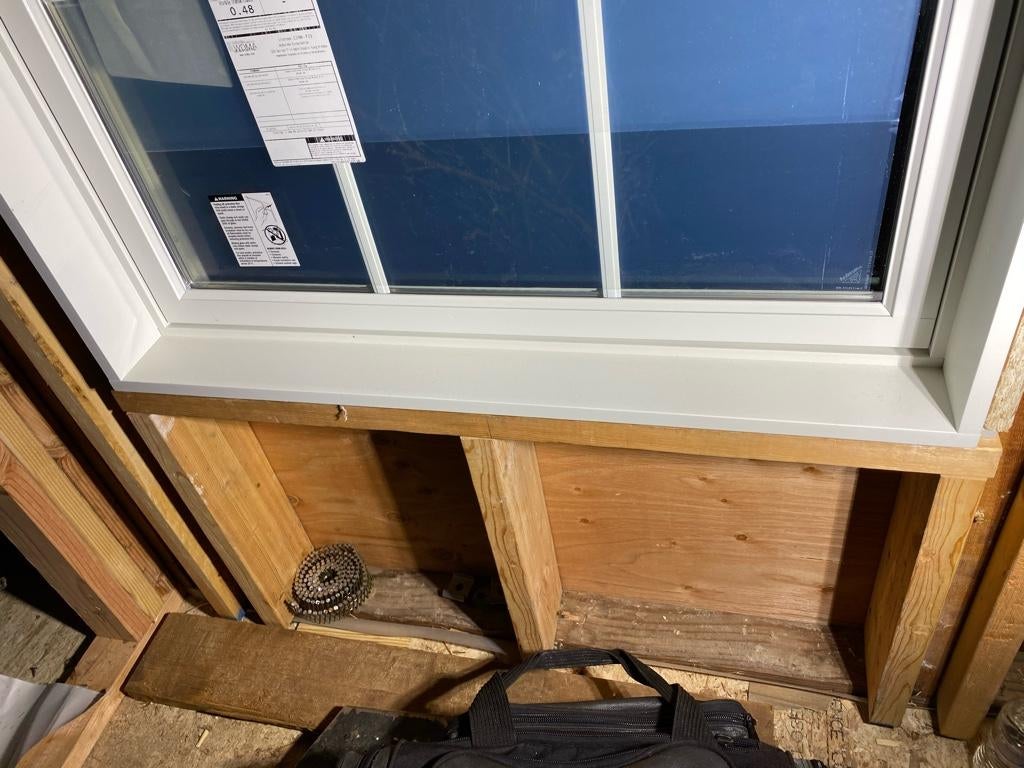 Interior trim on Andersen 200 with Andersen extension jams DIY Home Improvement Forum