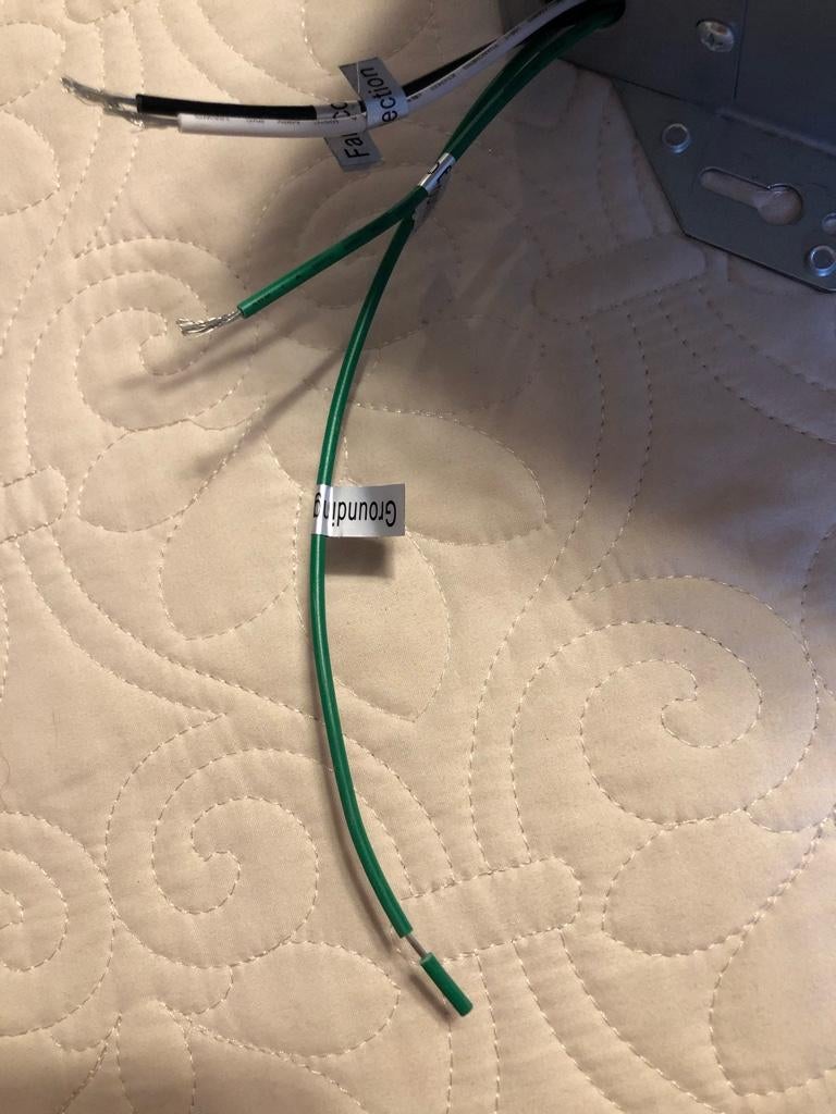 Two ground wires from bathroom fan | DIY Home Improvement Forum