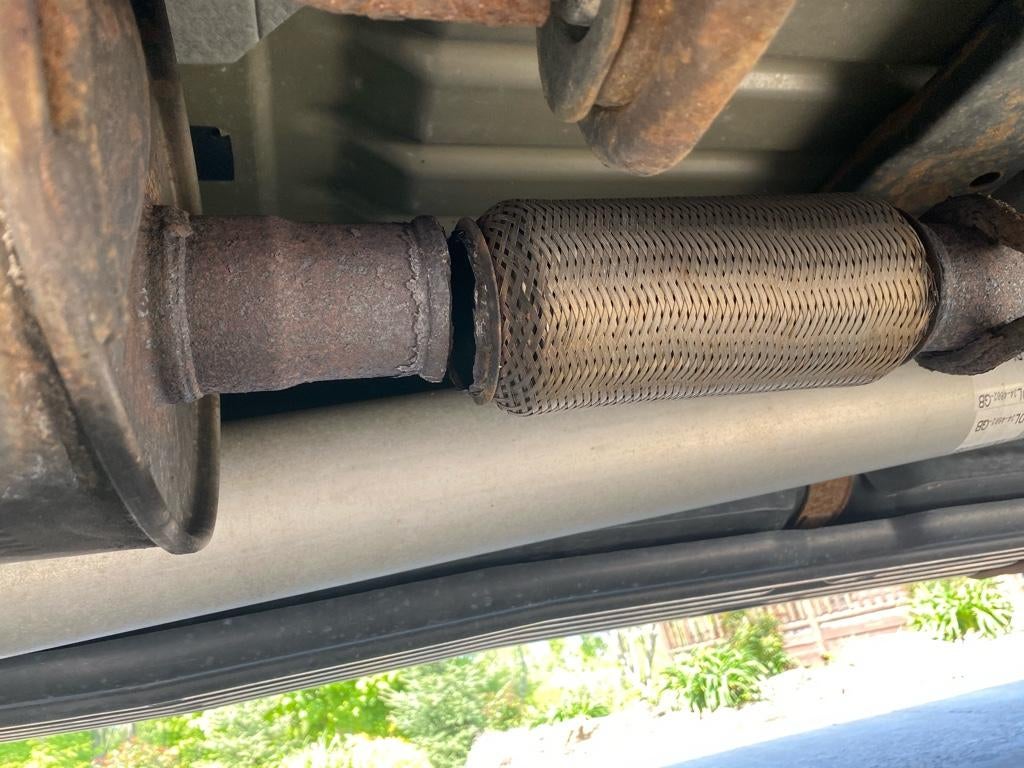 Flex pipe rusted off F150 Ecoboost Forum