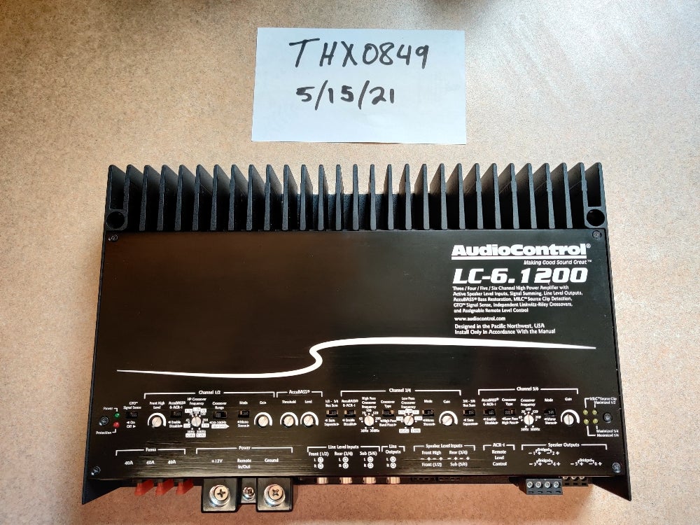 Sold FS Audio Control LC6.1200 Car Stereo Forum