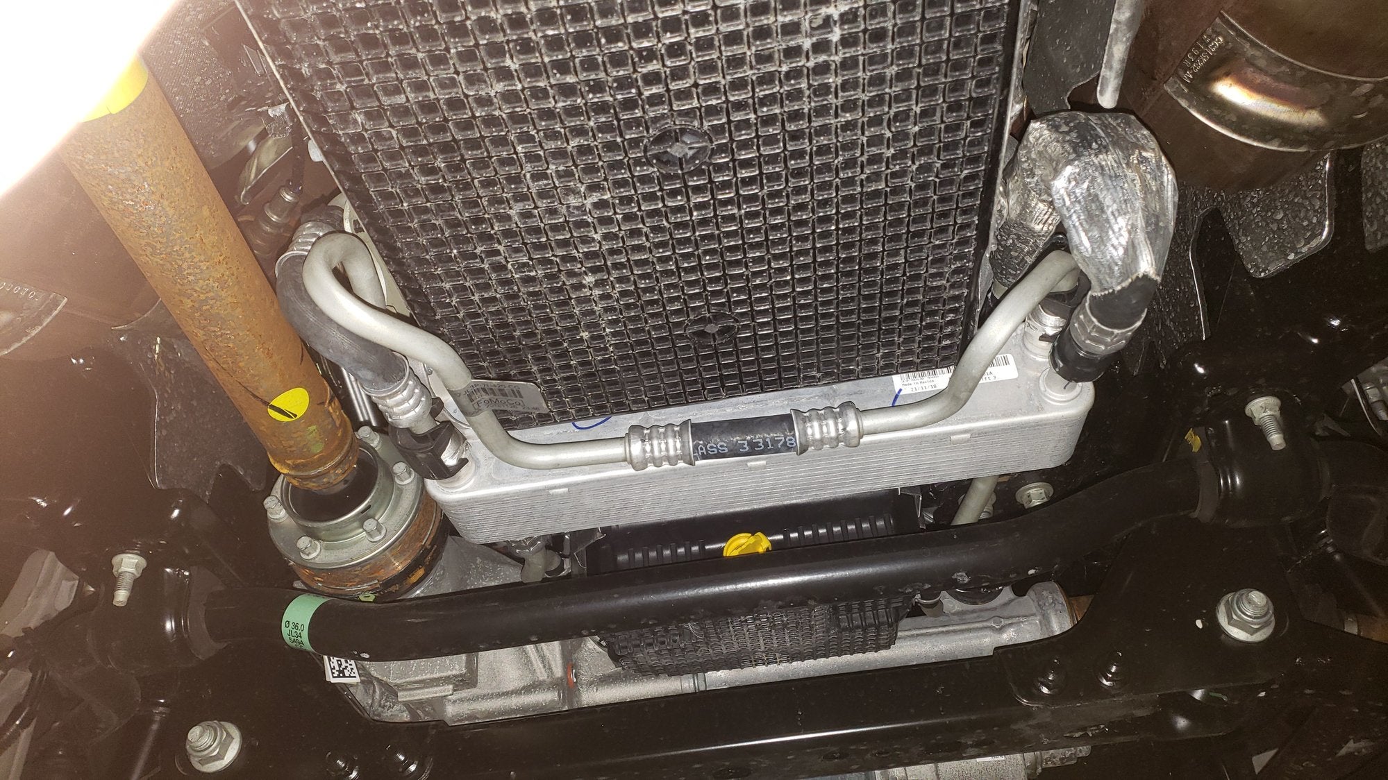 Hot trans. Cooler help. F150 Ecoboost Forum