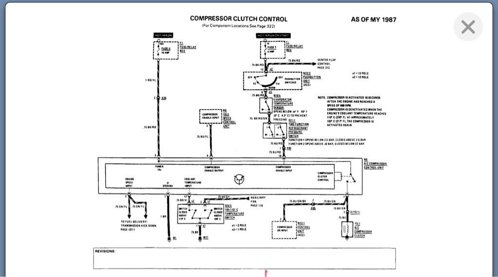1987 560SL AC Compressor Not Engaging MercedesBenz Forum
