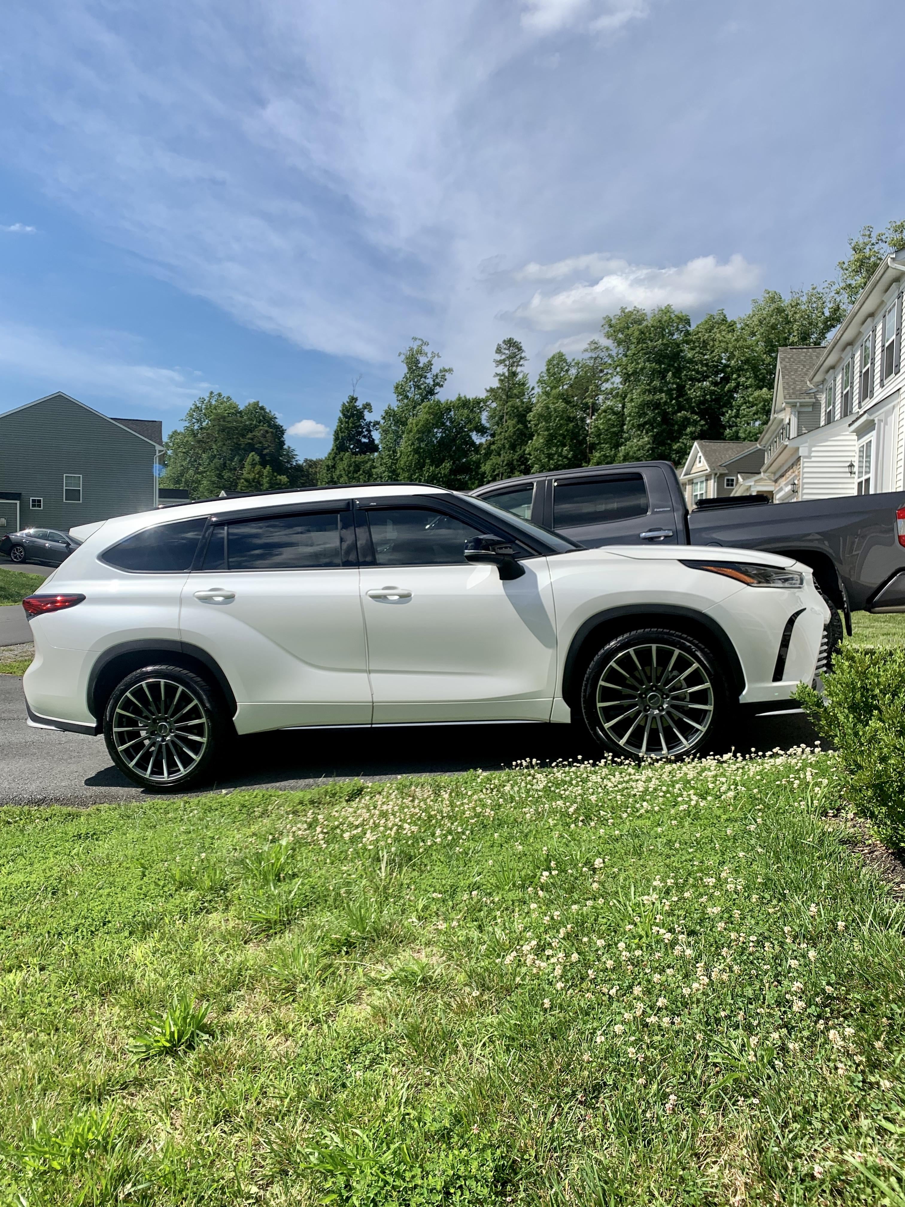 Just purchased Highlander 2021, planning to purchase 22 rims, need an ...