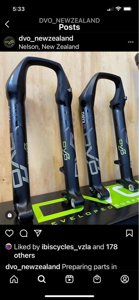 DVO ONYX SC D1 170mm 27.5インチ DVO Onyx SC D1 - Wheel World Bike Shops - Road Bikes