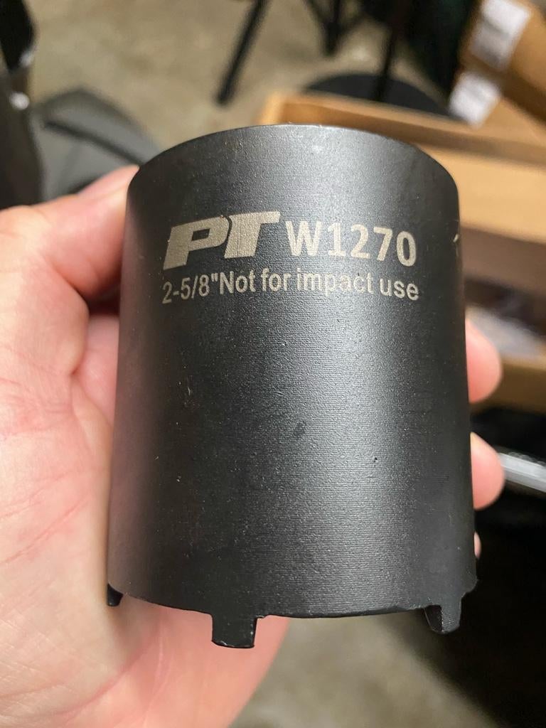 Rear axle nut socket Chevy and GMC Duramax Diesel Forum