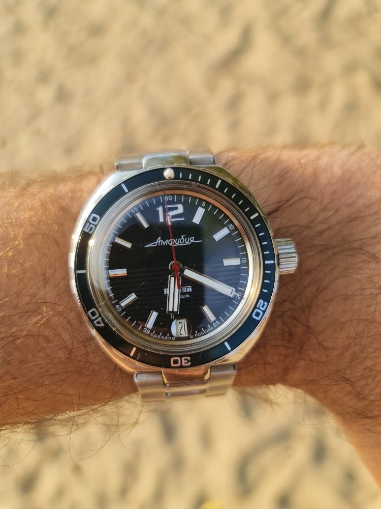 Amphibia used in sea water - slightly corroded | WatchUSeek Watch Forums