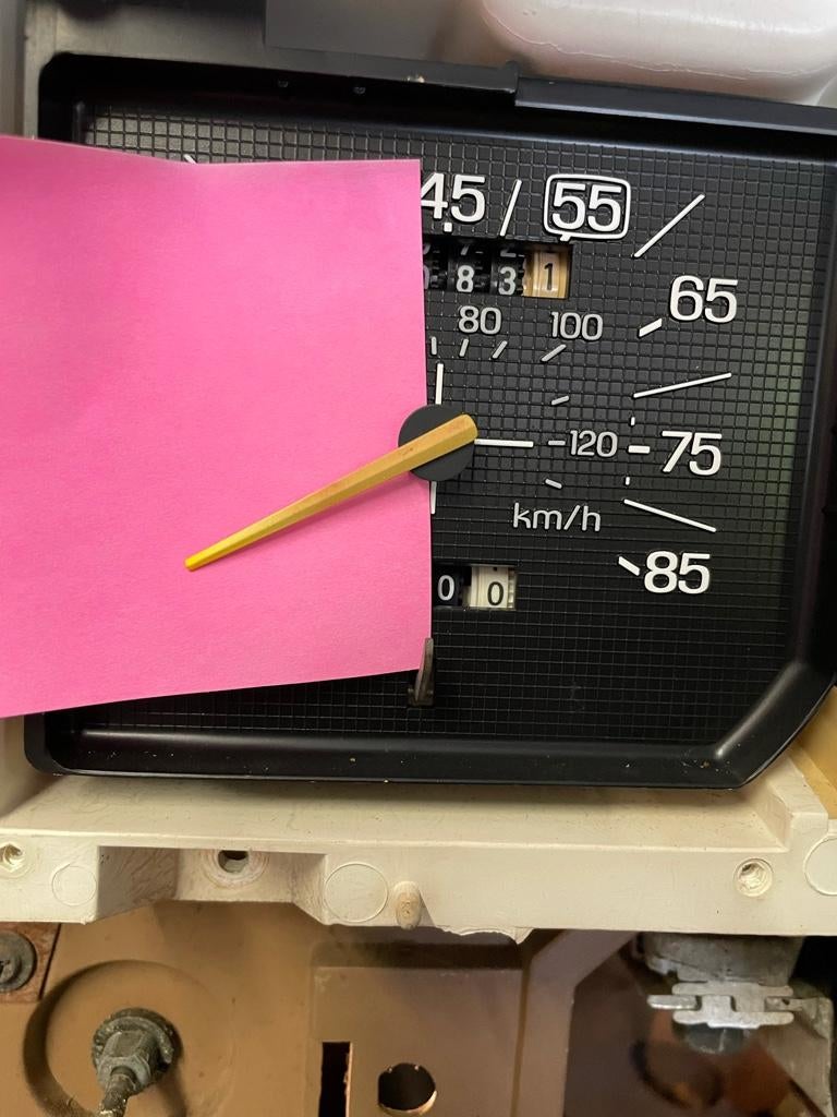 Bullnose gauge needle paint Bronco Forum Full Size Ford Bronco Forum