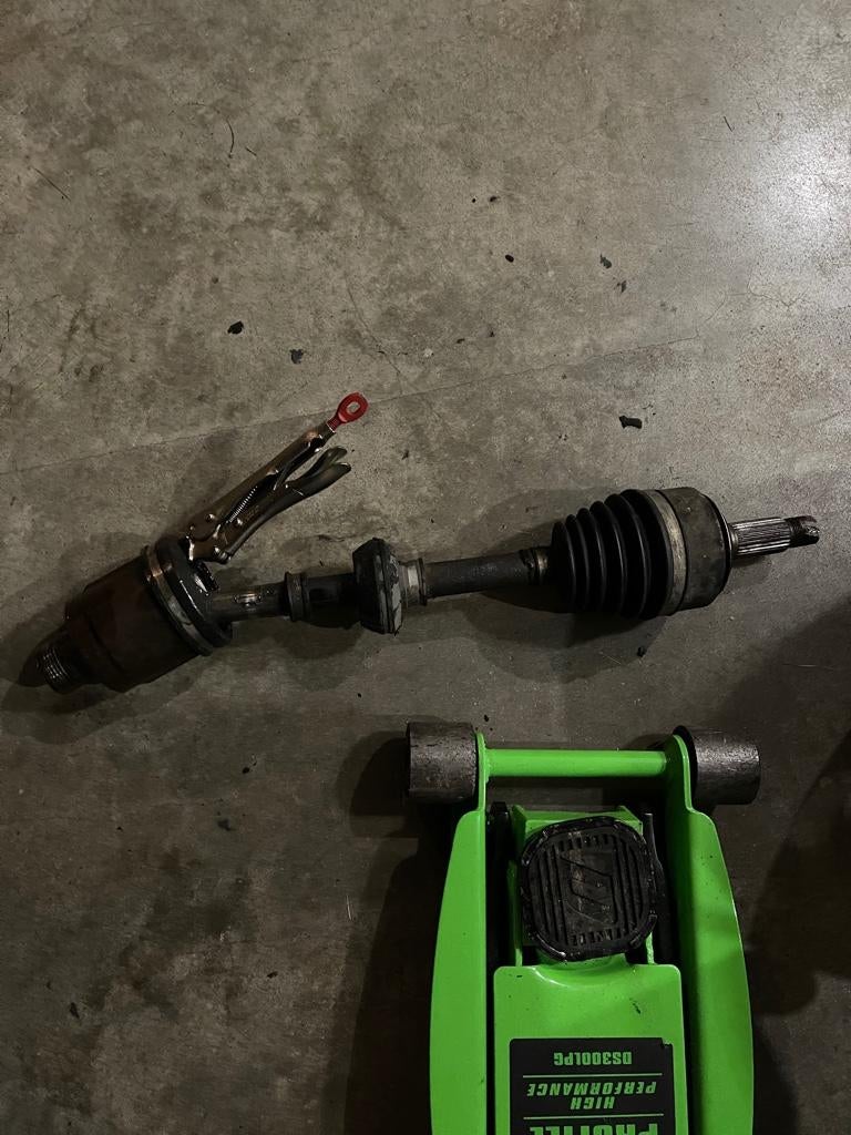 Removing stuck axle nut, need help Drive Accord Honda Forums