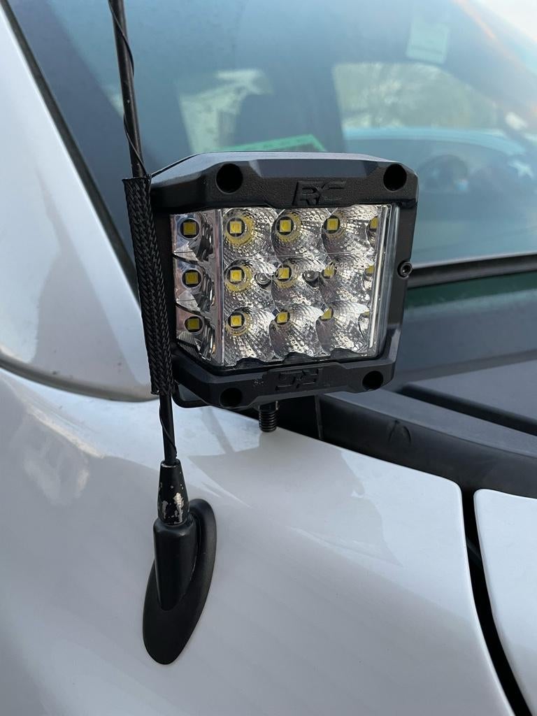 Rough Country 3" Wide Angle LED Ditch Light Kit For 2015-2023 Ford F-150 - 71033 Off-Road Lighting - View #11