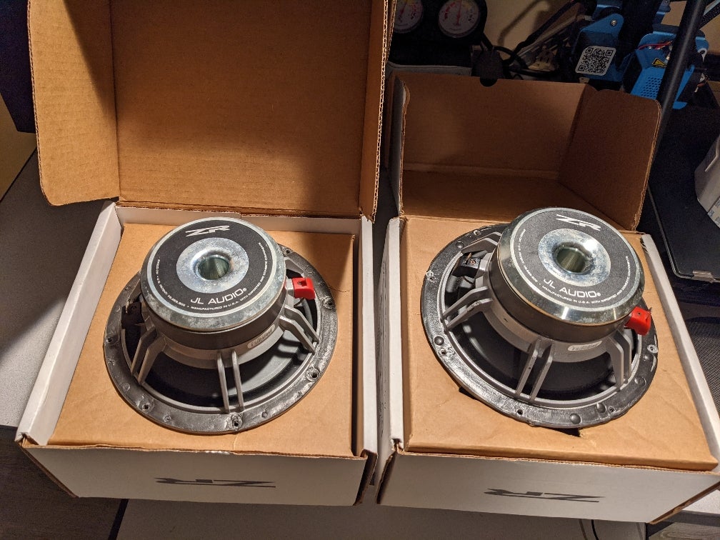 SOLD JL AUDIO ZR800 Pair Car Stereo Forum