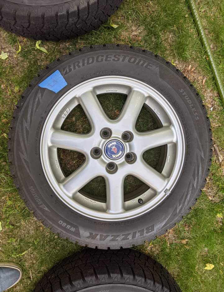 Saab Snowflake Rims FS: 16