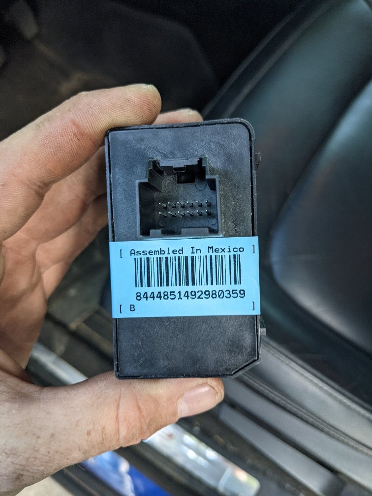 Colorado light switch pricing and part number change. Chevy Colorado