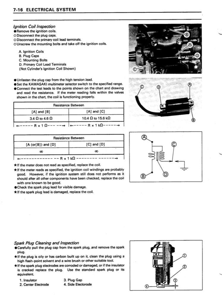 Ohms reading for X585 spark plug wires My Tractor Forum