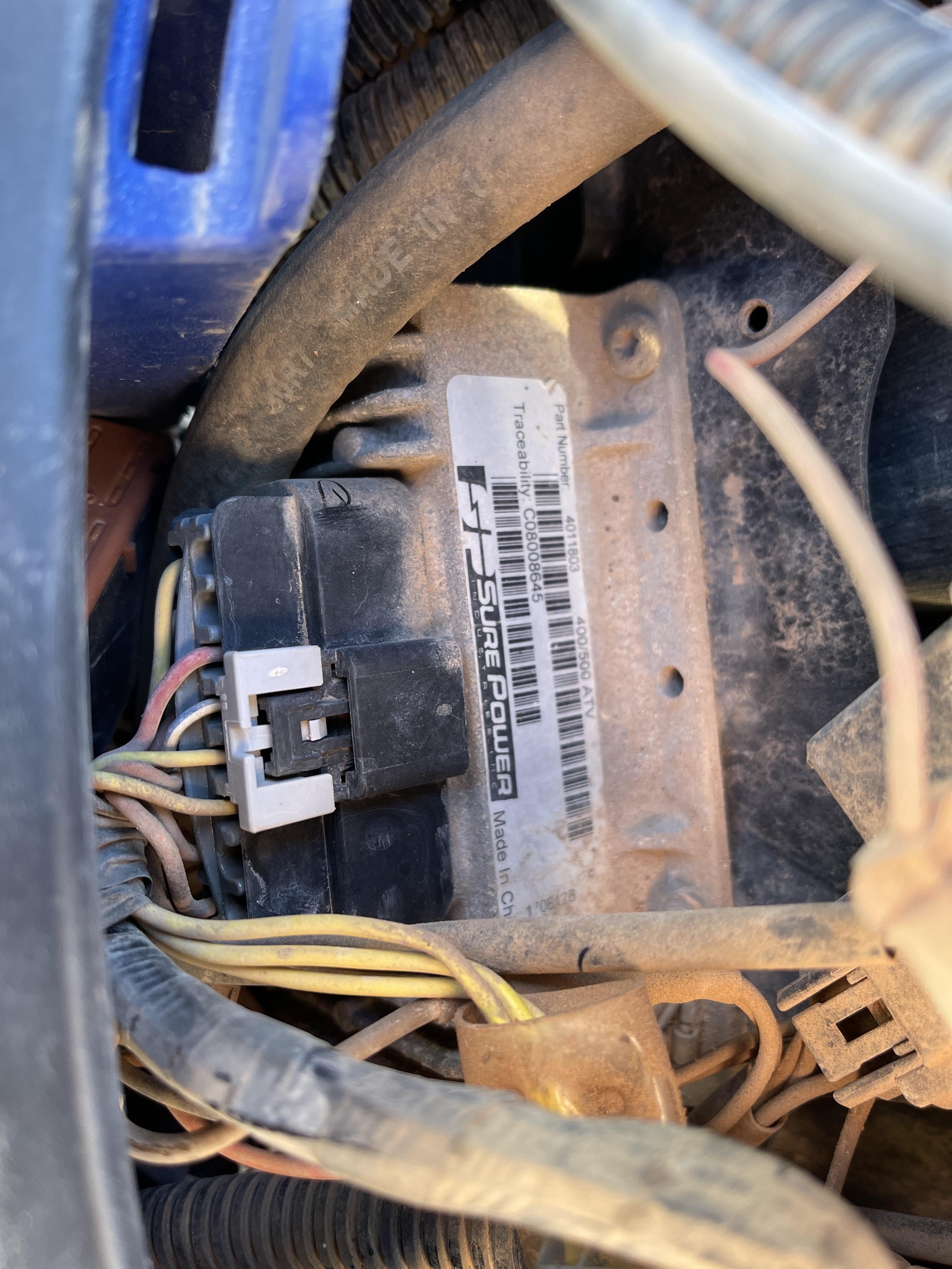 Battery light Polaris ATV Forum