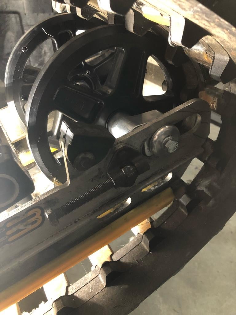 Tki offset axle install SkiDoo Snowmobiles Forum
