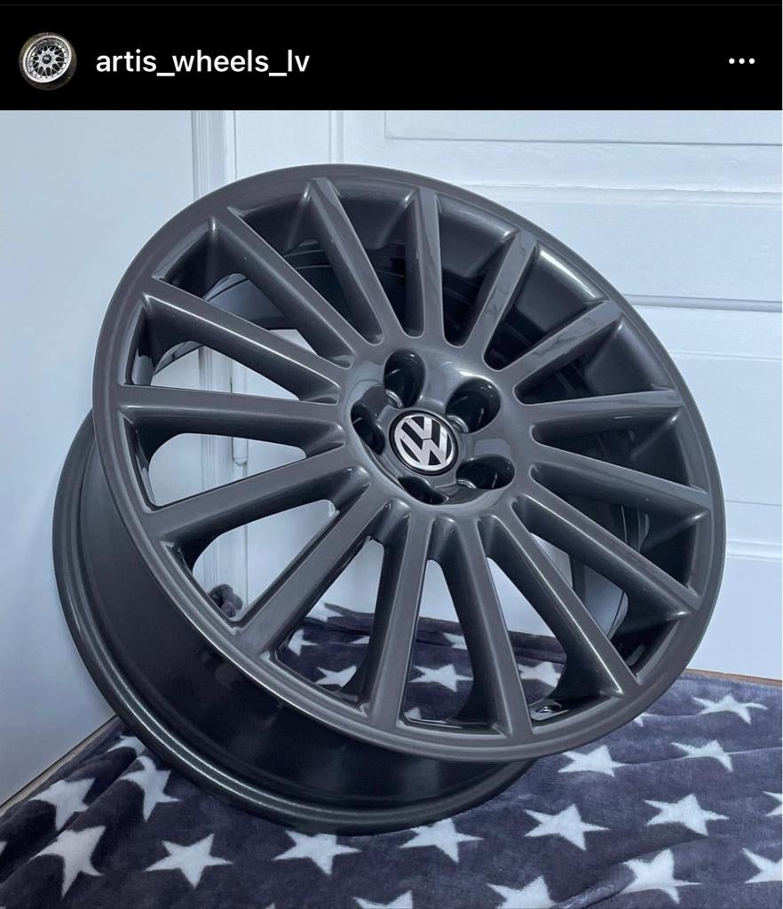 Restoring OEM Aristo wheels | VW Vortex - Volkswagen Forum
