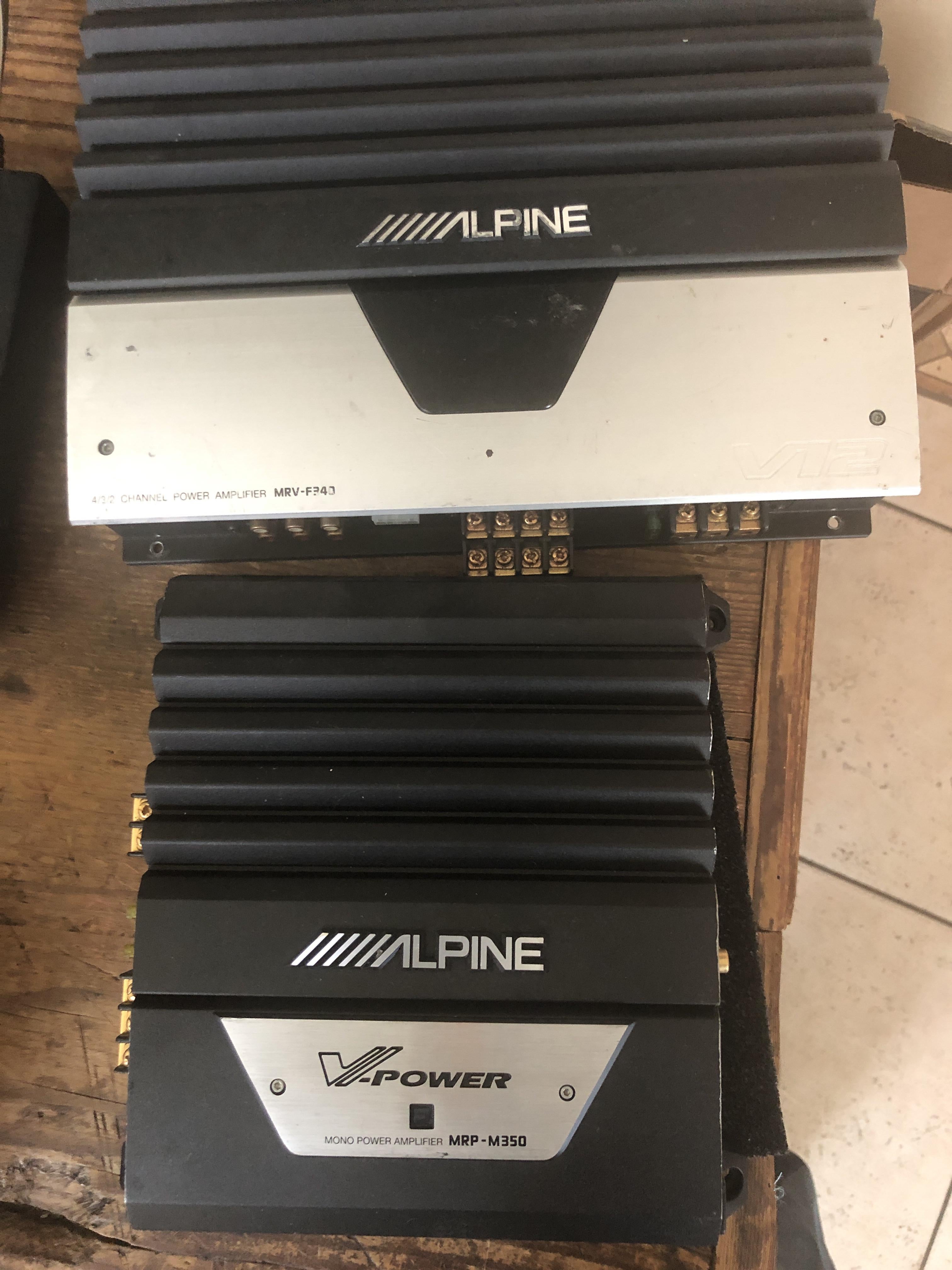 Buscando equipos Alpine Vintage de los años 80-90, reproductores ...
