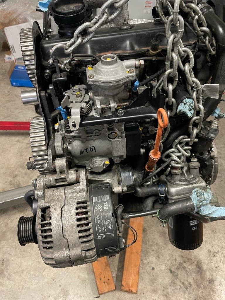 Vw Rabbit Engine Swap 1980 Rabbit convertible restore/1.9 mtdi swap | VW Vortex - Volkswagen ...
