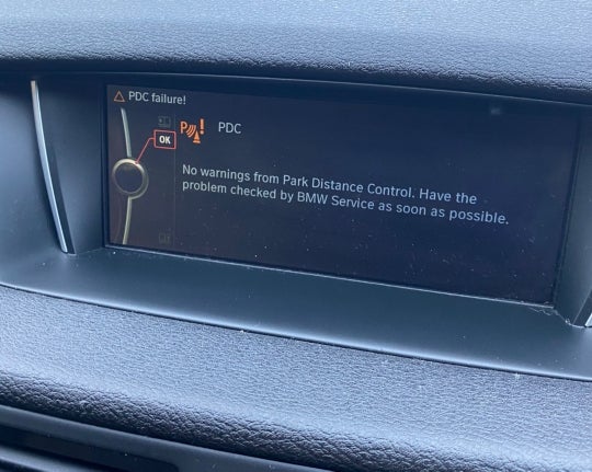 BMW X1: Parking Distance Sensors not working | BMW Forums : BimmerForums