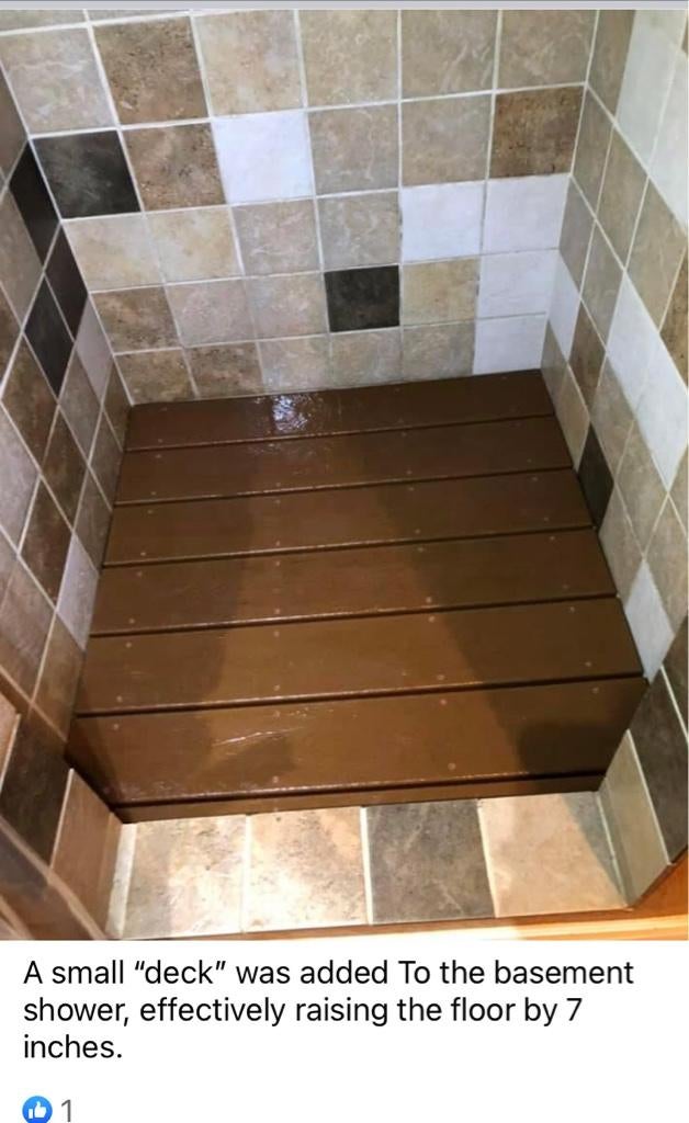 Raising a recessed shower floor concrete slab Contractor Talk