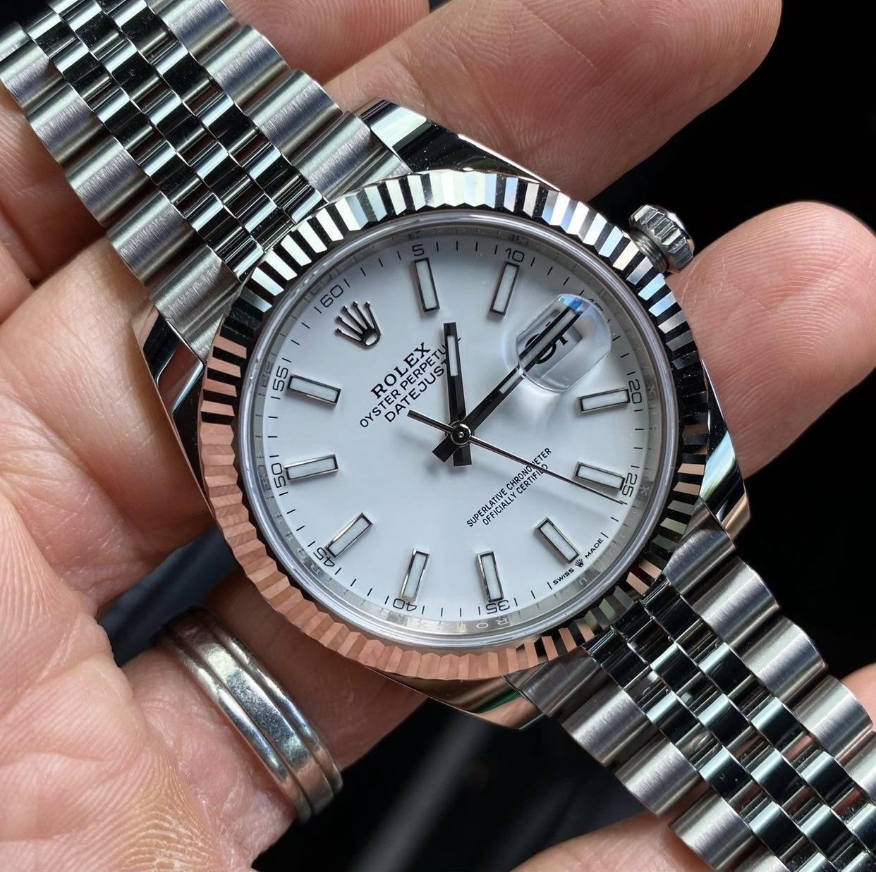 Datejust fluted vs smooth bezel Page 4 WatchUSeek Watch Forums