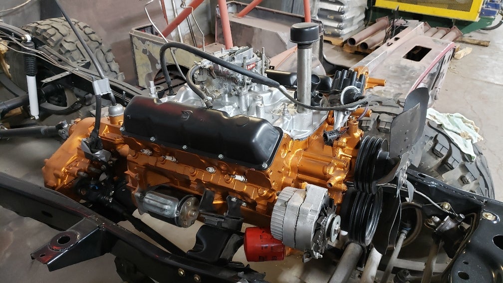 Test running the AMC 304 | Jeep Enthusiast Forums