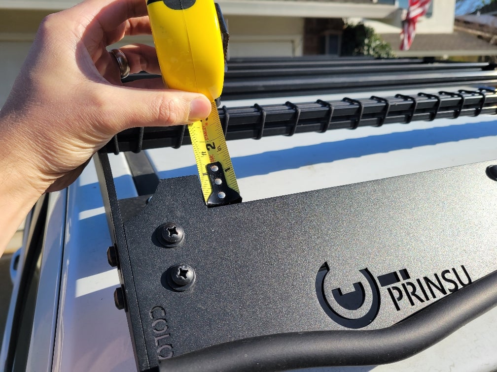 Prinsu rack question light bar cut out Chevy Colorado & GMC Canyon