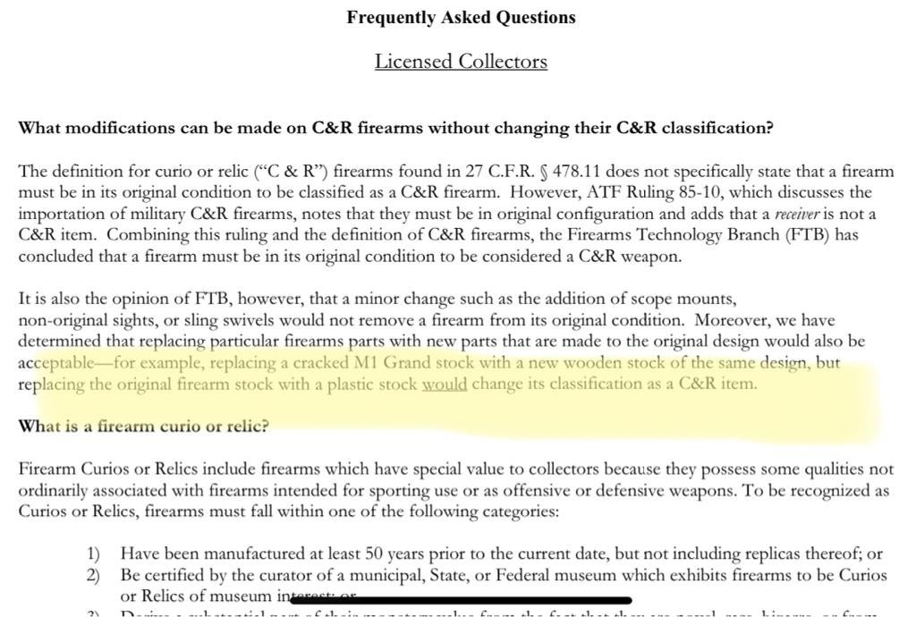 C&R Eligible List? | Page 2 | Gunboards Forums