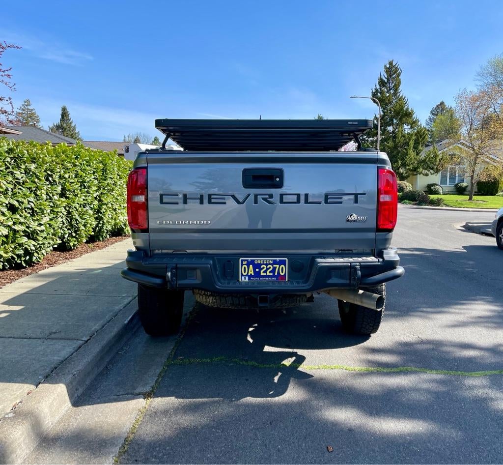 [$4,800 USD] Chevy Colorado CCSB Overland Bed Setup (Tonneau, Bedrack ...