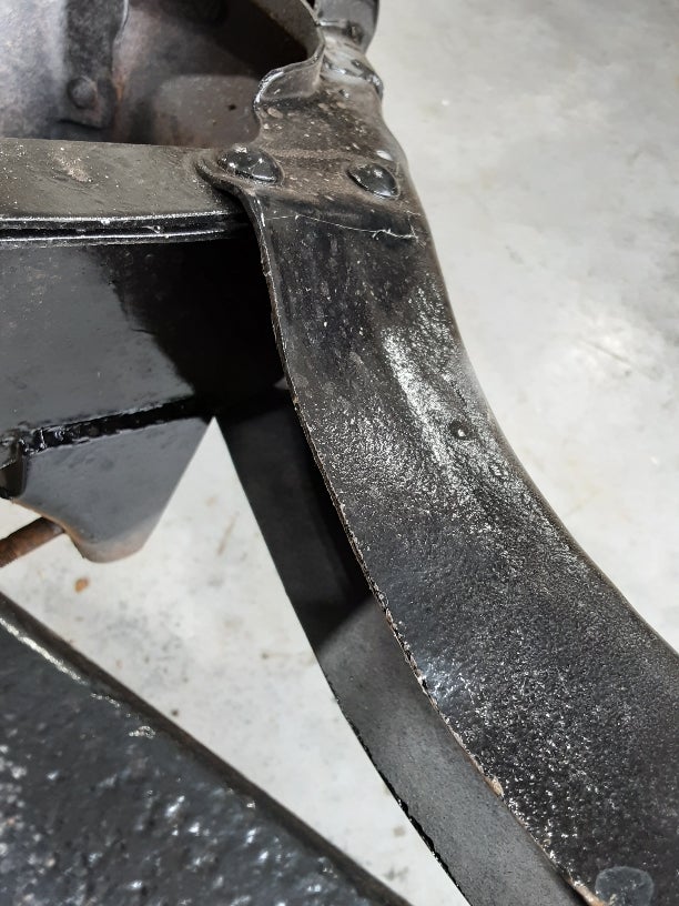 How do I straighten frame horn? Chevy Tri Five Forum