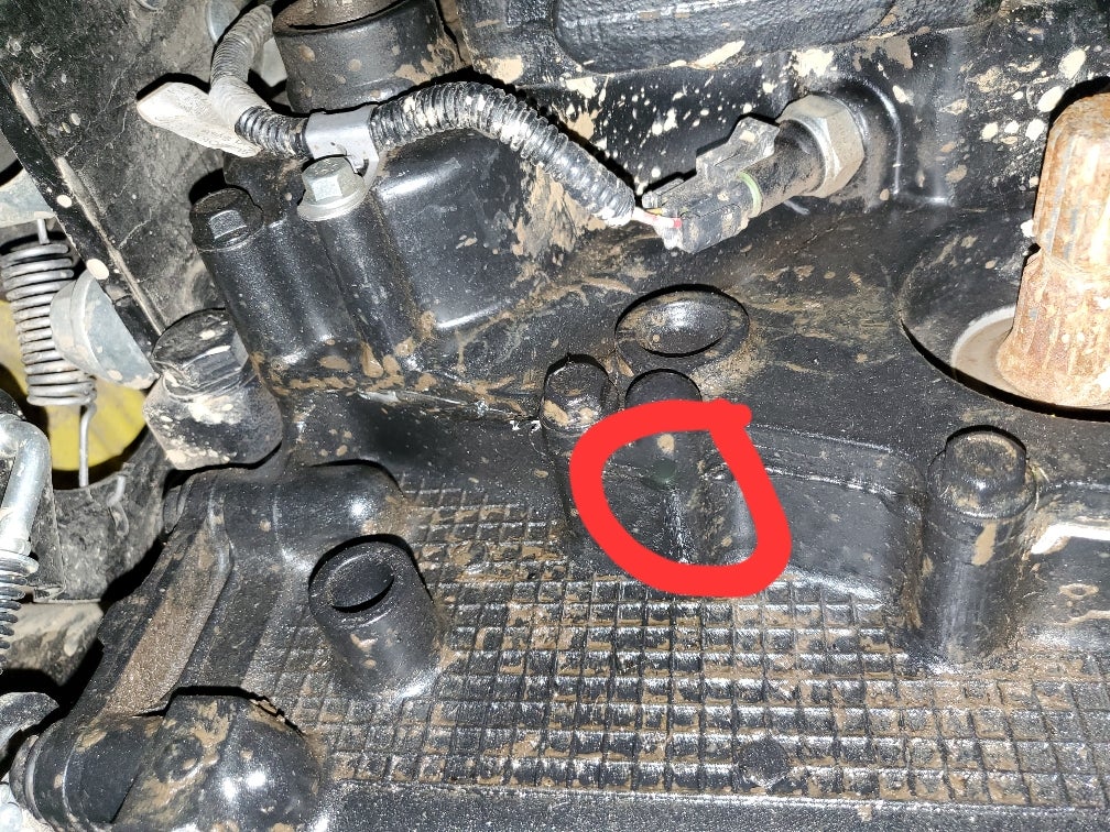 1025r Leaking Fluid from Transaxle Green Tractor Talk